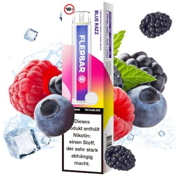 FLERBAR M - Blue Razz - 20 mg Nikotin  
