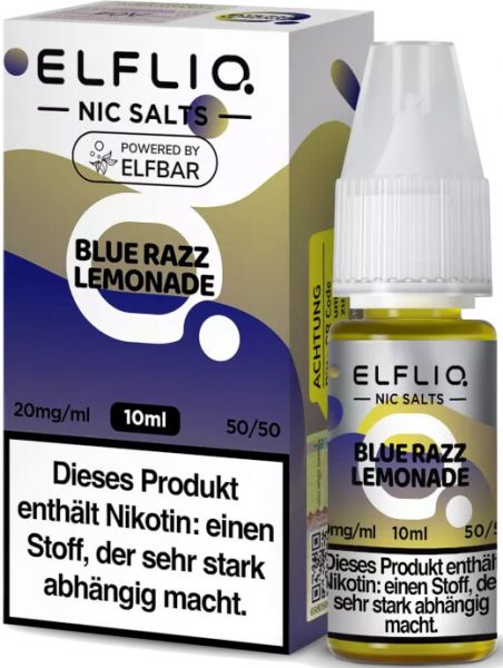 ELFLIQ Blue Razz Lemonade, von Elfbar (20mg, 10ml)    
